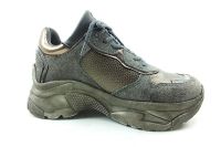 Bağcıklı Bayan Ayakkabı - Platin - 5421 - Thumbnail