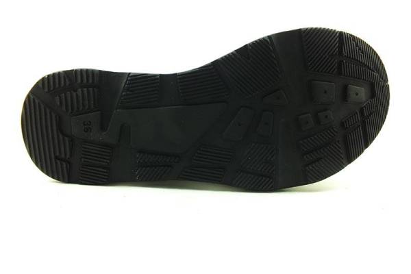 Bağcıklı Bayan Ayakkabı - Siyah - 1824