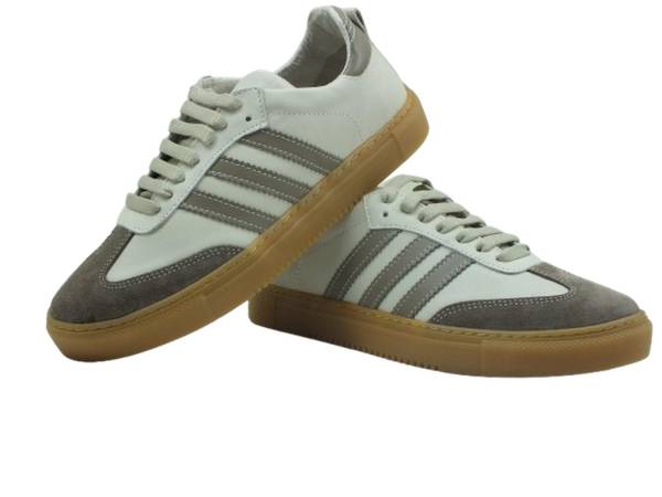 Bağcıklı Bayan Sneaker Ayakkabı Krem 86 FLR 3020 