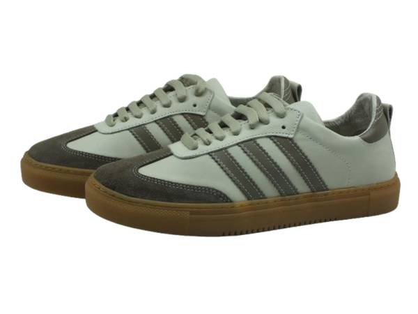 Bağcıklı Bayan Sneaker Ayakkabı Krem 86 FLR 3020 