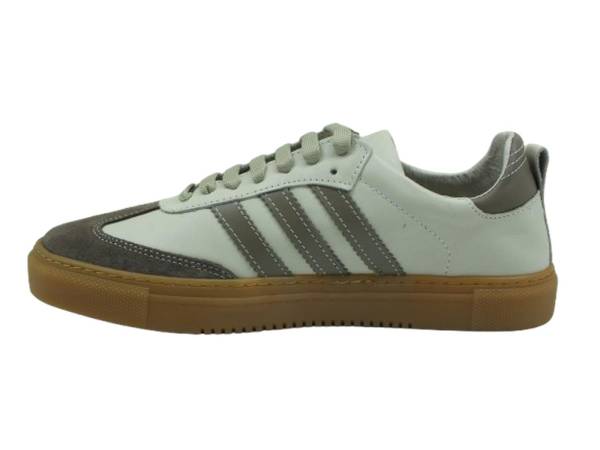 Bağcıklı Bayan Sneaker Ayakkabı Krem 86 FLR 3020 - 2