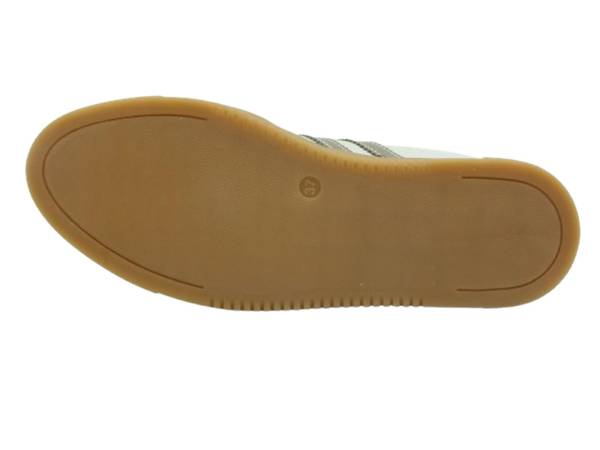 Bağcıklı Bayan Sneaker Ayakkabı Krem 86 FLR 3020 - 4