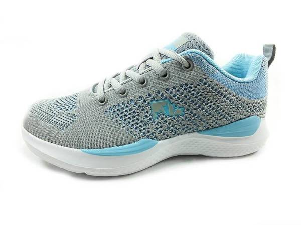 Bağcıklı Bayan Spor Ayakkabı - Açık Gri - Wolky