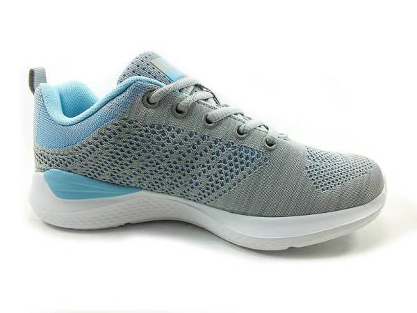 Bağcıklı Bayan Spor Ayakkabı - Açık Gri - Wolky