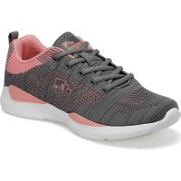 Lumberjack - Bağcıklı Bayan Spor Ayakkabı - Koyu Gri - Wolky