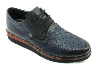 Bağcıklı Erkek Ayakkabı - Lacivert - 909 - Thumbnail