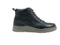 çarıkçım - Bağcıklı Erkek Kısa Bot Siyah 1172