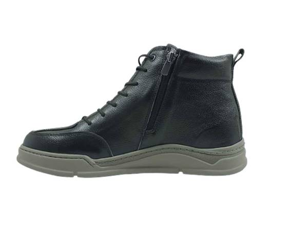 Bağcıklı Erkek Kısa Bot Siyah 1172