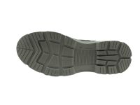 Bağcıklı Erkek Kısa Bot Siyah-Nubuk - Thumbnail