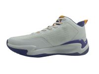 Lotto - Bağcıklı Erkek Sneaker Ayakkabı Beyaz-Mor 88 JAX (1)