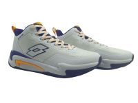 Bağcıklı Erkek Sneaker Ayakkabı Beyaz-Mor 88 JAX  - 5