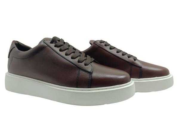 Bağcıklı Erkek Sneaker Ayakkabı Kahverengi160 TRIA 2002 