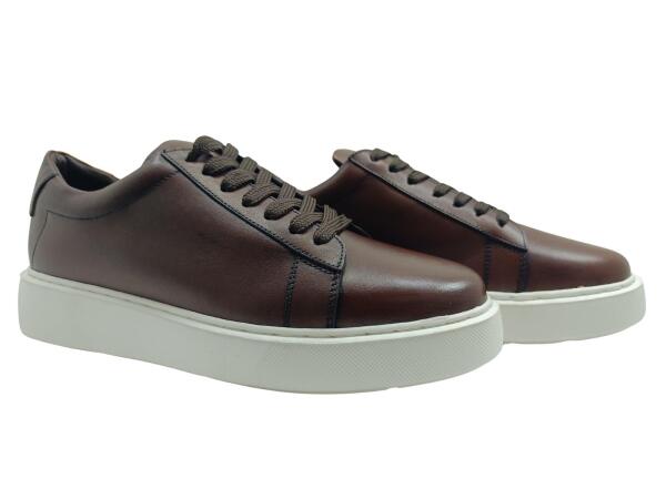 Bağcıklı Erkek Sneaker Ayakkabı Kahverengi160 TRIA 2002  - 5