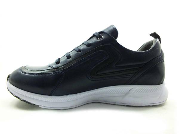 Bağcıklı Erkek Sneaker Ayakkabı - Lacivert - 4741
