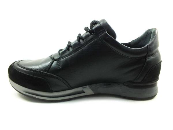 Bağcıklı Erkek Sneaker Ayakkabı - Siyah - 4451