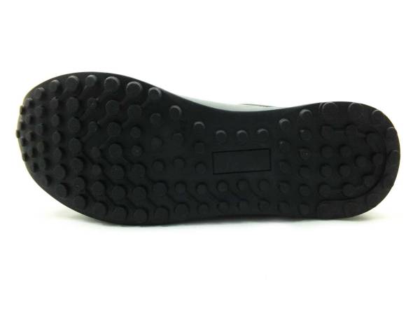 Bağcıklı Erkek Sneaker Ayakkabı - Siyah - 4451