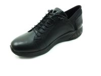 Bağcıklı Erkek Sneaker Ayakkabı - Siyah - 4511-1 - Thumbnail