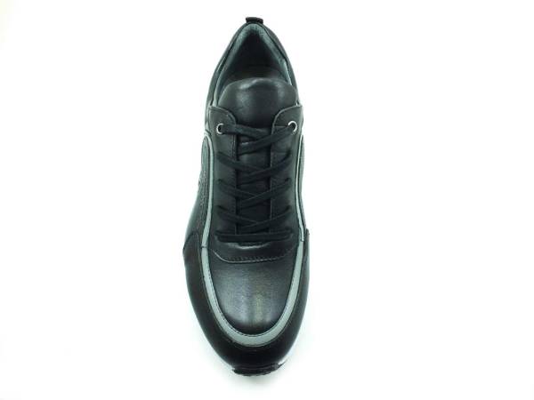 Bağcıklı Erkek Sneaker Ayakkabı - Siyah - 4741