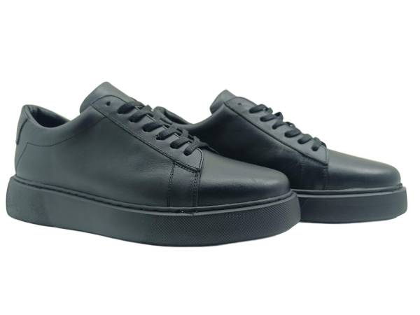 Bağcıklı Erkek Sneaker Ayakkabı Siyah160 TRIA 2002