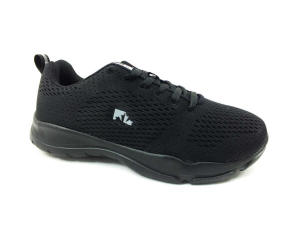 Bağcıklı Erkek Sneaker - Siyah - Agatha - 1