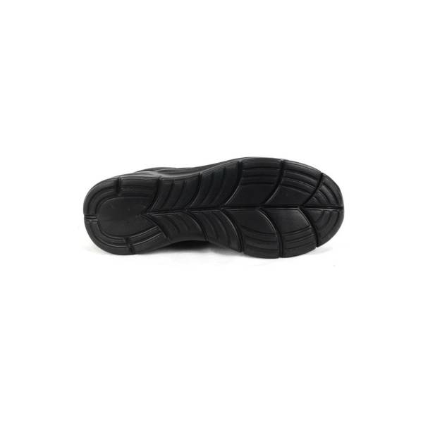 Bağcıklı Erkek Spor Ayakkabı - Siyah - Rolls Mesh