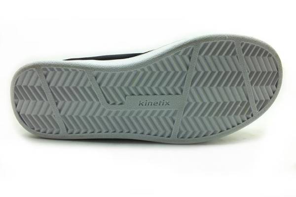 Bağcıklı Erkek Spor Ayakkabı - Siyah-Beyaz - Karl Mesh