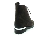 Beety Bağcıklı-Fermuarlı Deri Bayan Bot - Kahverengi-Nubuk - 7405 - Thumbnail