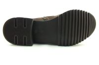 Beety Bağcıklı-Fermuarlı Deri Bayan Bot - Kahverengi-Nubuk - 7405 - Thumbnail