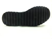 Bağcıklı-Fermuarlı Kadın Deri Bot - Siyah-Nubuk - 17945 - Thumbnail