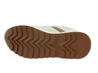 Bağcıklı Günlük Bayan Spor Ayakkabı Bej-Kahverengi - Thumbnail