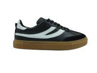 çarıkçım - Bağcıklı Günlük Bayan Spor Ayakkabı Siyah15 FLOOR 3040 