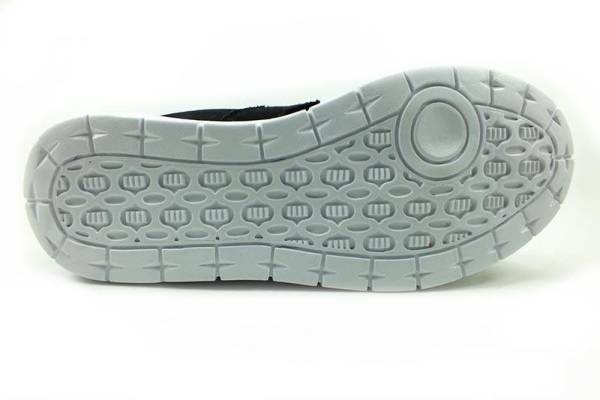 Bağcıklı Keten Spor Ayakkabı - Siyah - 102108