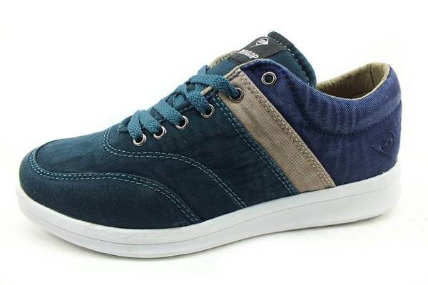 Bağcıklı Keten Spor Ayakkabı - Yeşil-Laci - 102106