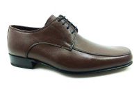 Zekirok Bağcıklı Kösele Rok Erkek Ayakkabı - Kahverengi - K-14 - Thumbnail