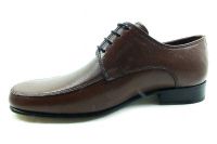 Zekirok Bağcıklı Kösele Rok Erkek Ayakkabı - Kahverengi - K-14 - Thumbnail