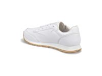 Bağcıklı Spor Ayakkabı - Beyaz - Lower Pu - Thumbnail