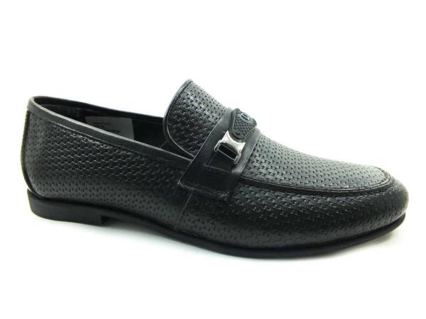 Bağcıksız Erkek Ayakkabı - Siyah - 4674