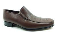 Zekirok - Zekirok Bağcıksız Kösele Rok Erkek Ayakkabı - Kahverengi - K-13 Zekirok - Zekirok Bağcıksız Kösele Rok Erkek Ayakkabı - Kahverengi - K-13