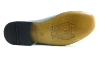 Zekirok Bağcıksız Kösele Rok Erkek Ayakkabı - Siyah - K-302 - Thumbnail