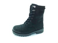 Bağcıklı-Fermuarlı Erkek Bot - Siyah - 17515 - Thumbnail