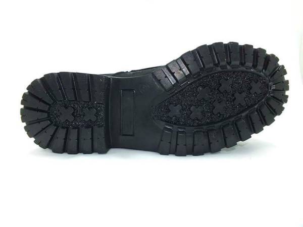 Bağcıklı-Fermuarlı Erkek Bot - Siyah - 17515