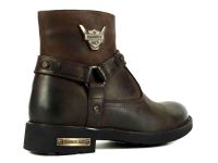 Bağcıksız Erkek Bot - Kahve - 6000 - Thumbnail