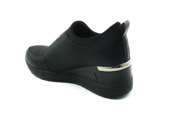 Bağcıksız Gizli Topuk Bayan Ayakkabı - Siyah - 805 Bağcıksız Gizli Topuk Bayan Ayakkabı - Siyah - 805