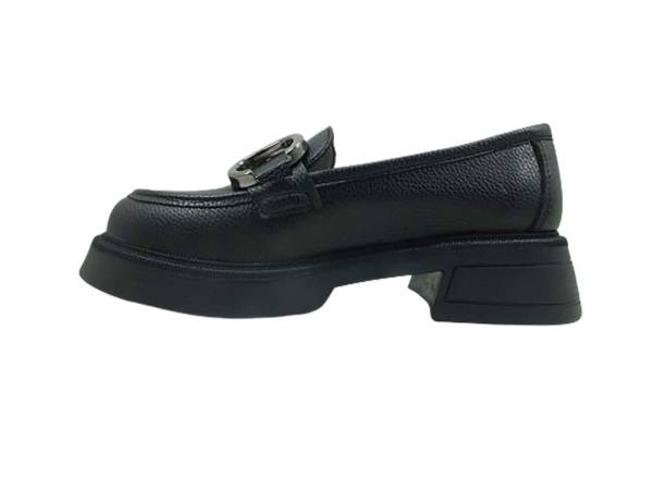 Bağcıksız Günlük Bayan Ayakkabısı Siyah 1007