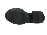 Bağcıksız Günlük Bayan Ayakkabısı Siyah-Kırışık 1007 - Thumbnail