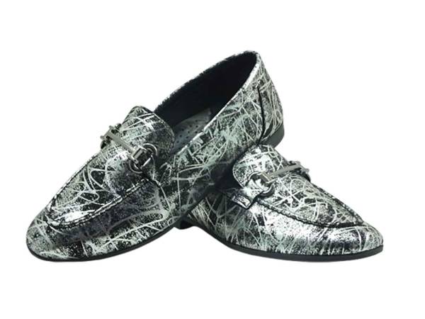 Bayan Babet Ayakkabı Gümüş