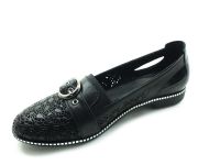 Beety - Bayan Gerçek Deri Babet - Siyah - 047 (1)