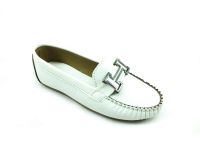 Bayan Günlük Babet Ayakkabı - Beyaz - 150-1 - Thumbnail