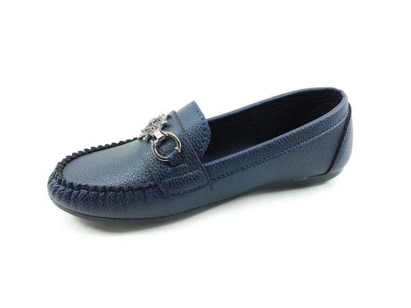 Bayan Günlük Babet Ayakkabı - Lacivert - 140-1