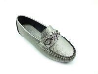 Bayan Günlük Babet Ayakkabı - Platin - 140-1 - Thumbnail